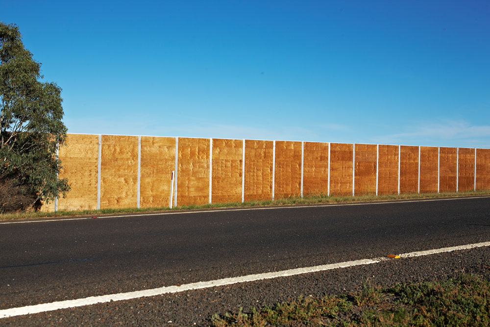 Wood panneling is an alternative to chainlink temporary fencing and makes it impossible to see construction on the other side. Wood panneling is an alternative to chainlink temporary fencing and makes it impossible to see construction on the other side.