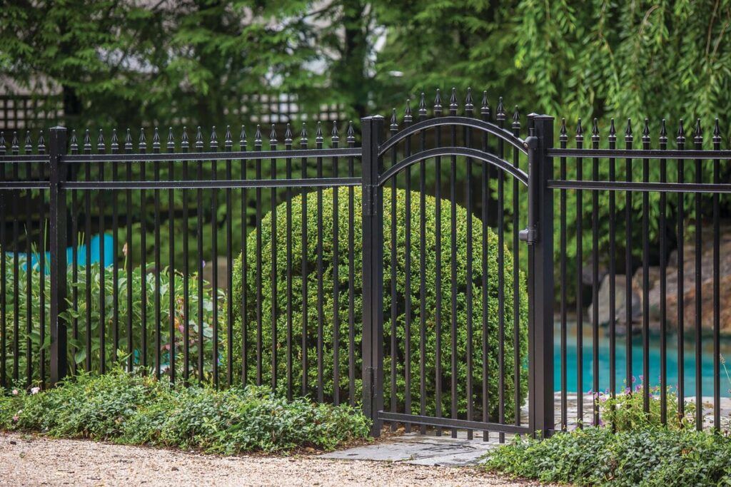 aluminum fence