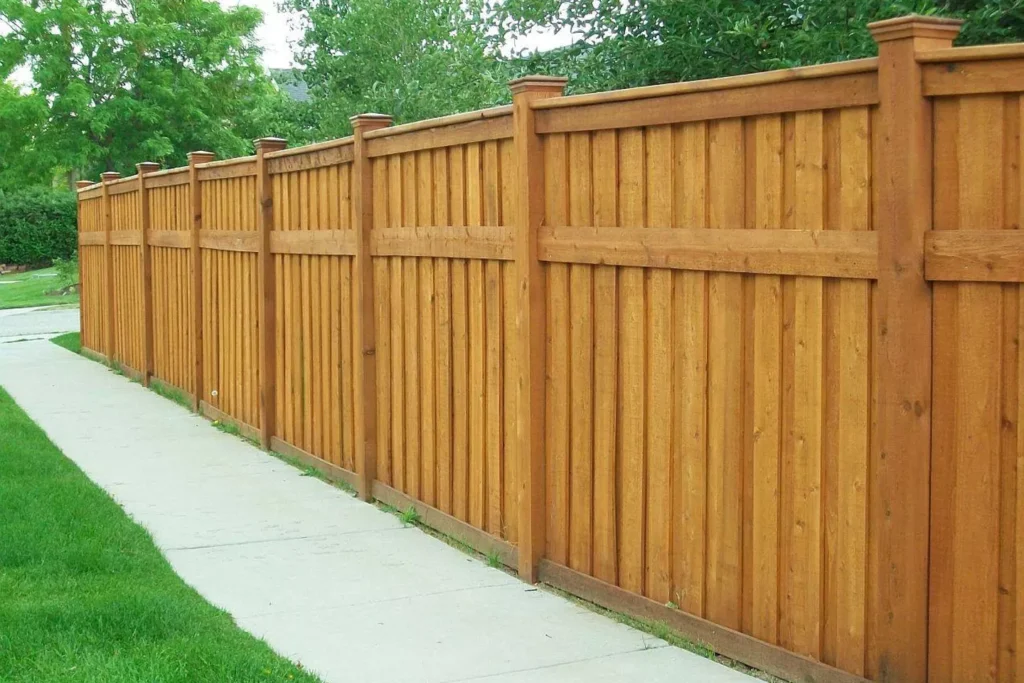 wood fencing for homes